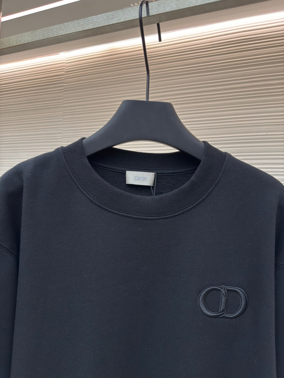 Embroidered Crewneck Sweatshirt