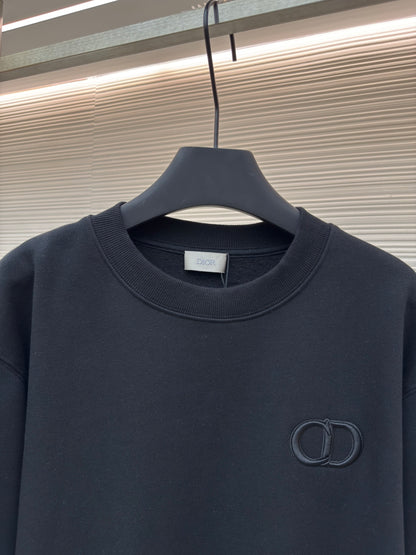 Embroidered Crewneck Sweatshirt