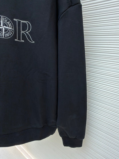 Embroidered Crewneck Sweatshirt