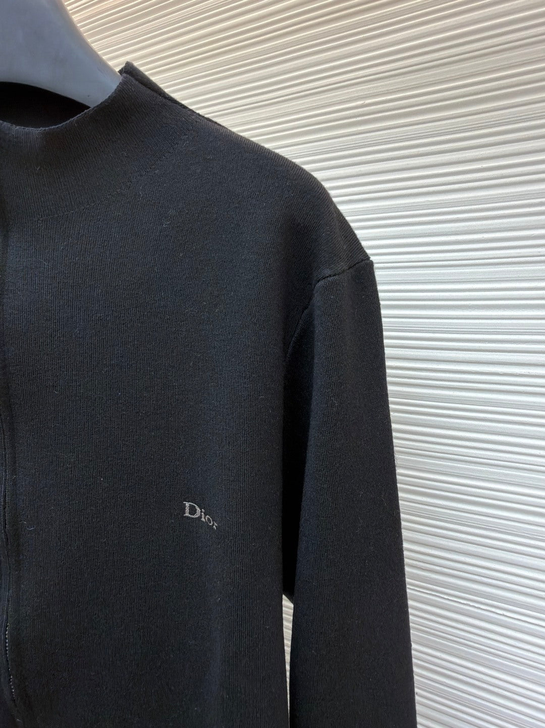 CD Logo Wool Knit Cardigan
