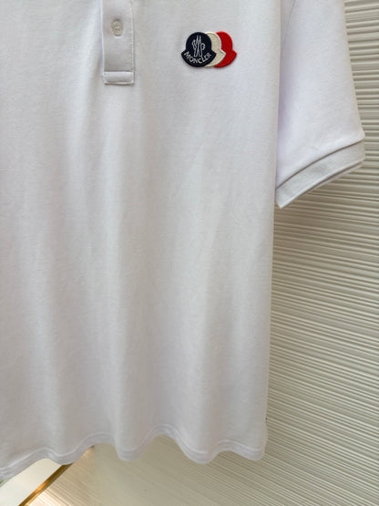 Logo Patch Polo Shirt