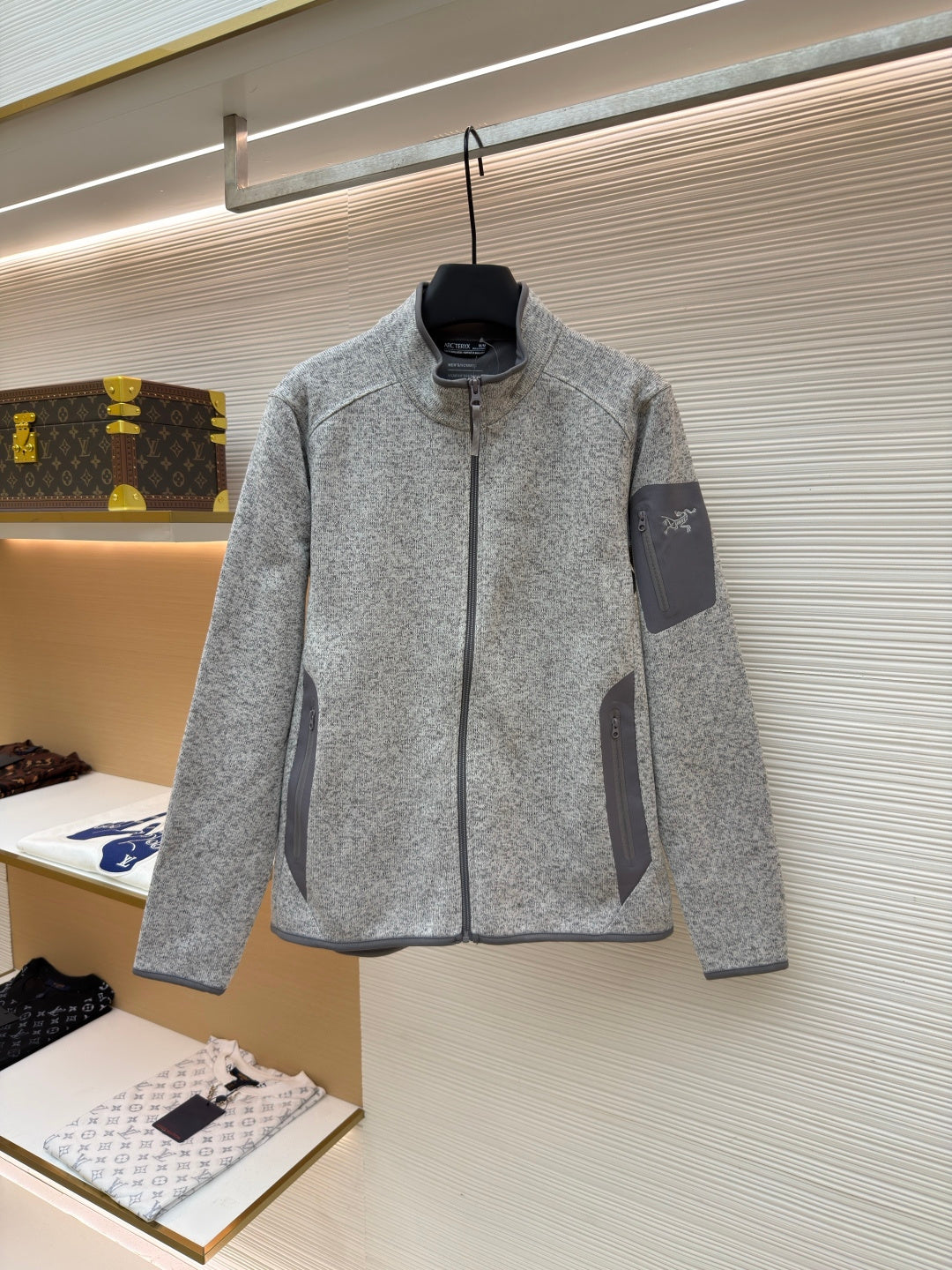 Embroidered Windbreaker Jacket