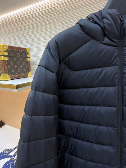 Embroidered Down Jacket