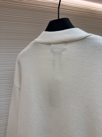 Embroidered Crewneck Sweater