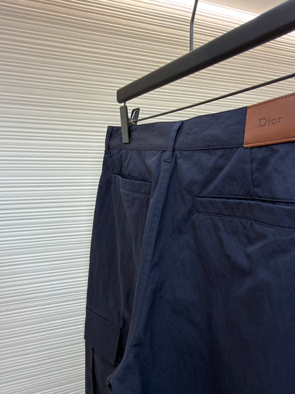 Embroidered Cargo Trousers