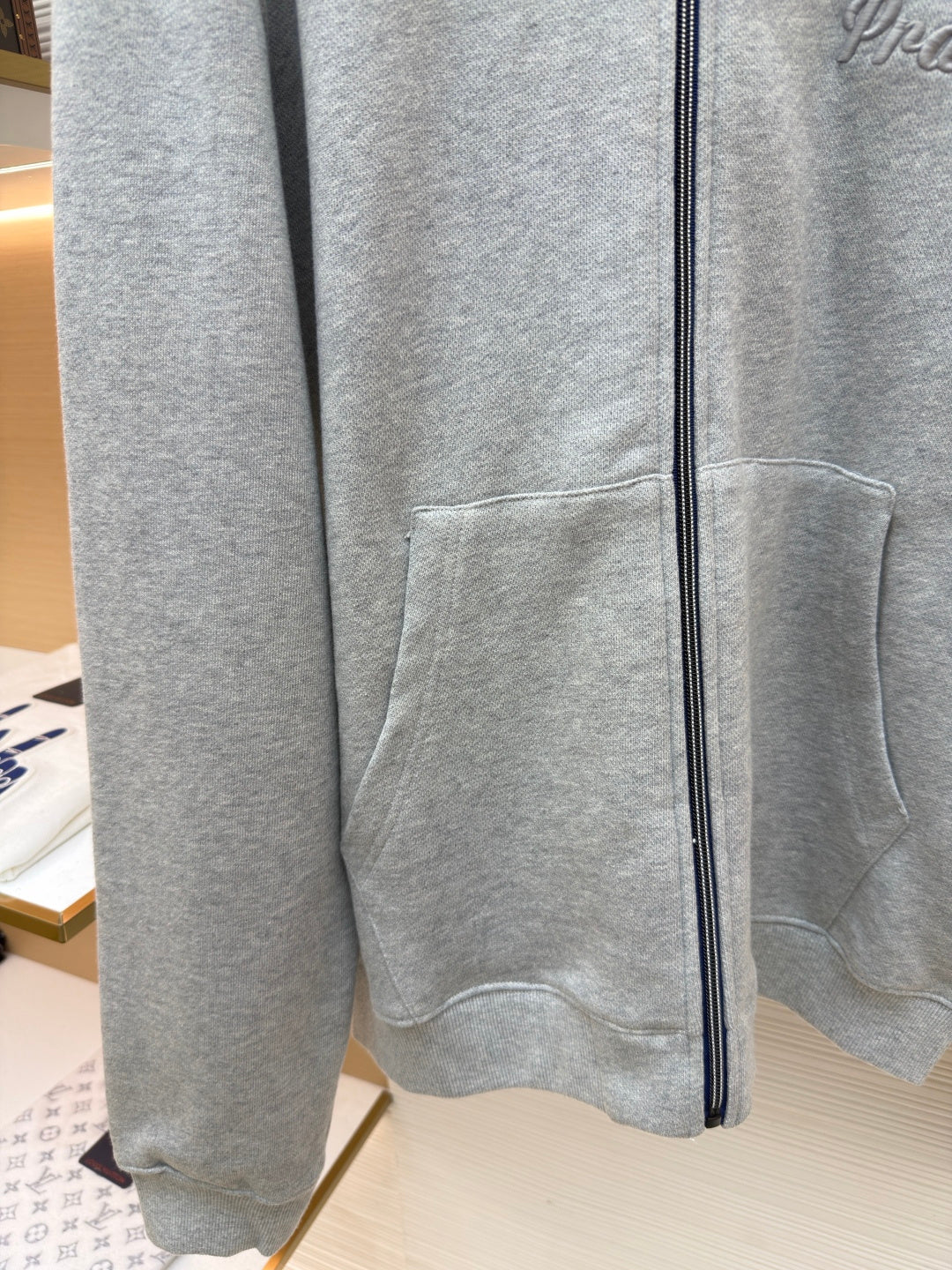Embroidered Zip Jacket