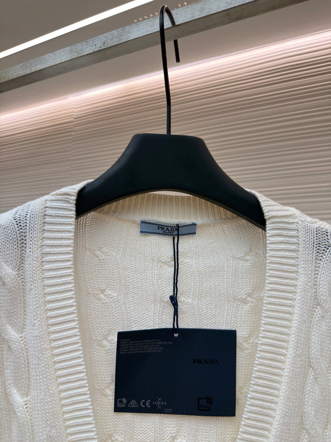 Embroidered Knit Cardigan