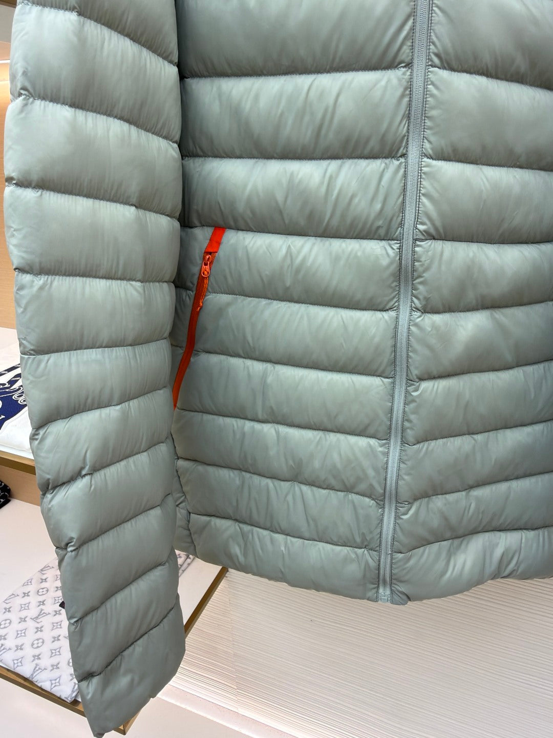 Embroidered Down Jacket