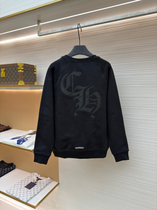 Embroidered Crewneck Sweatshirt