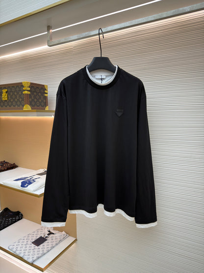 Triangle Logo Longsleeve T-Shirt