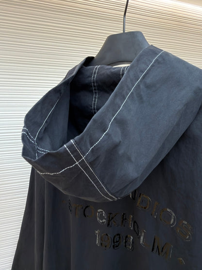 Graphic Hooded Jacket