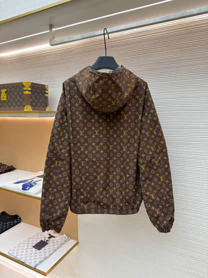 Graphic Hooded Jacket