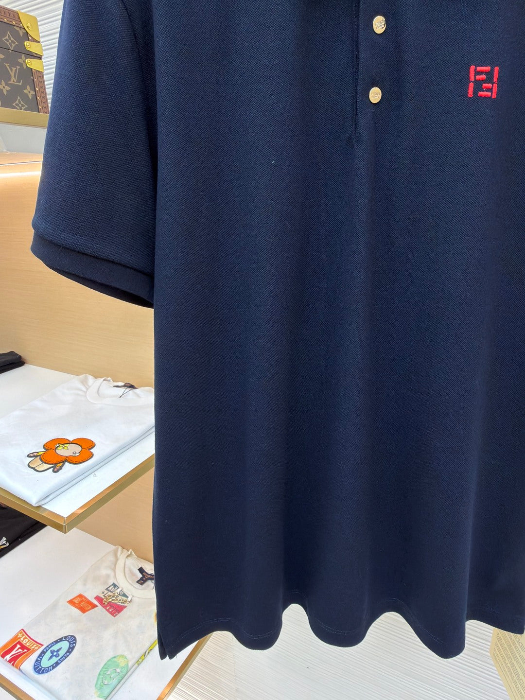 FF Motif Polo Shirt