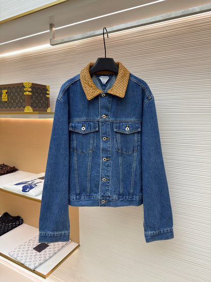 Intrecciato Denim Jacket