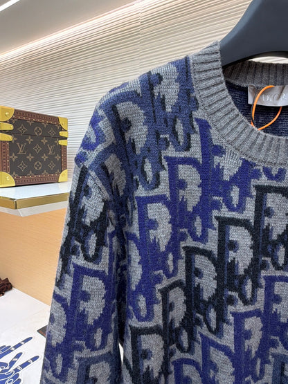 Oblique Crewneck Sweater