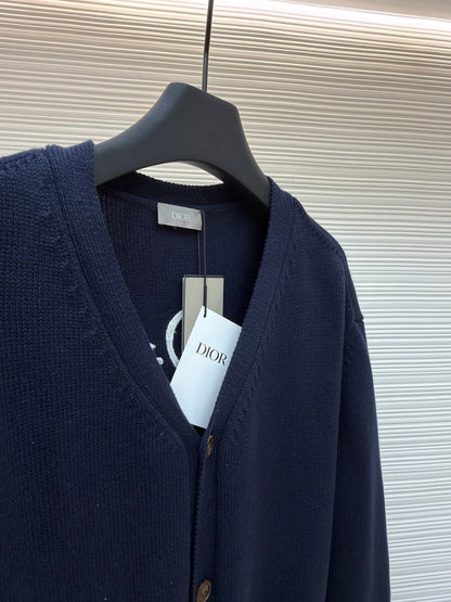 Embroidered Knit Cardigan