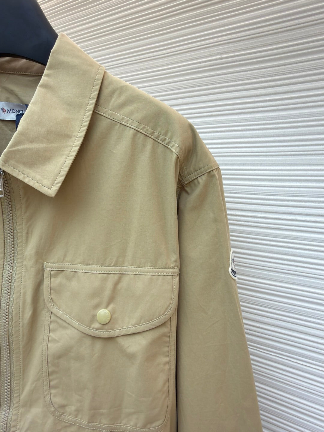 Logo Patch Zip Jacket