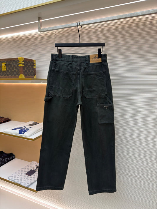 Triangle Logo Jeans