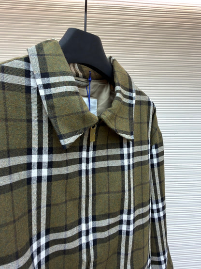 Vintage Check Cashmere Jacket