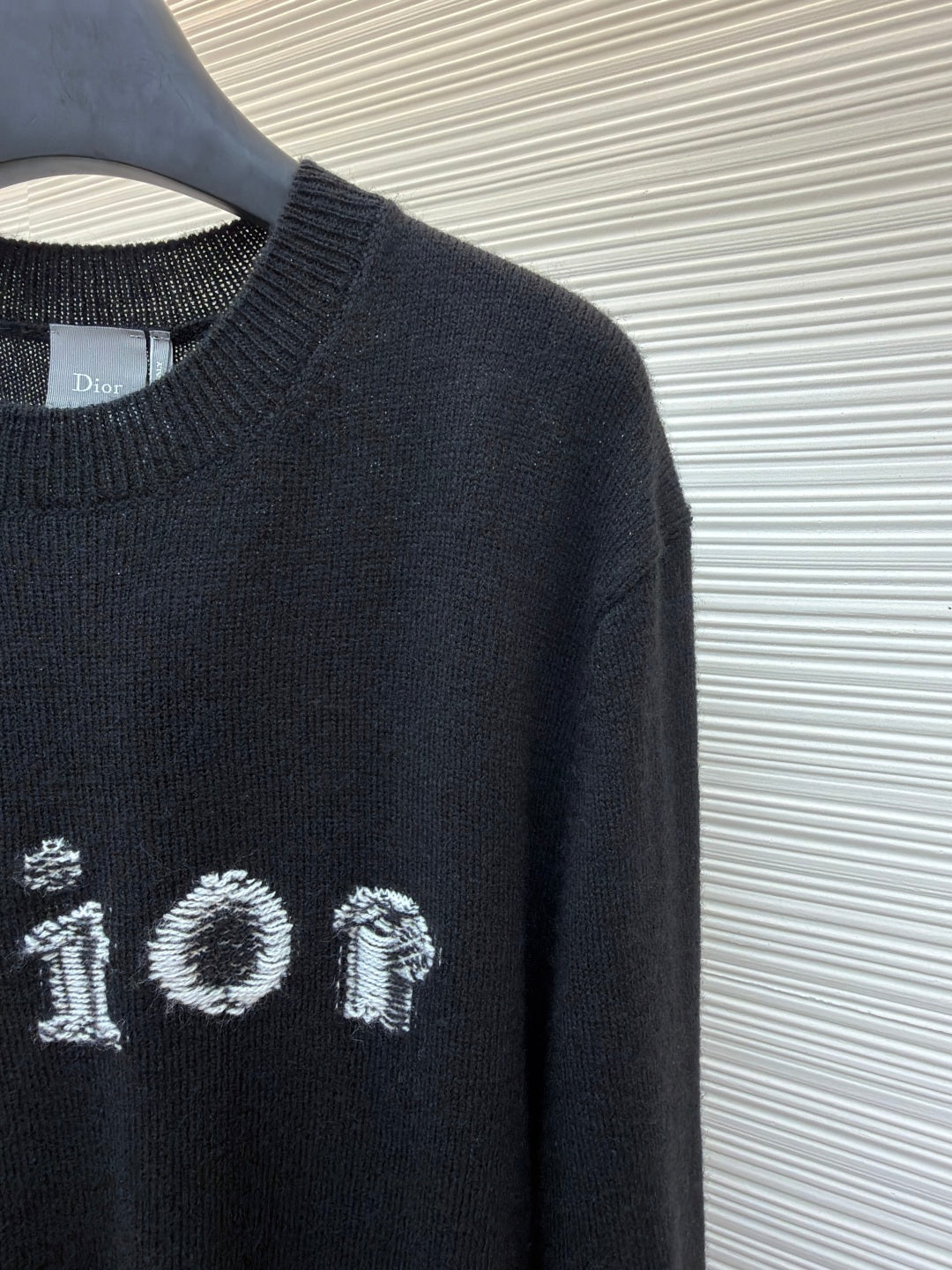 CD Logo Cashmere Crewneck Sweater