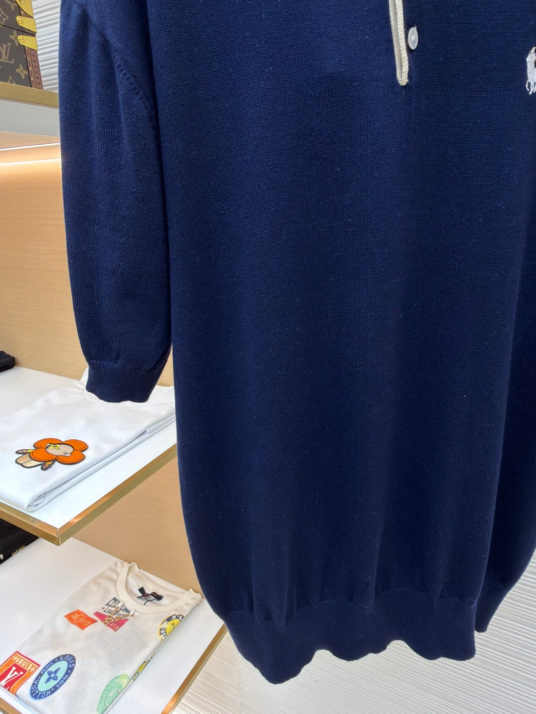 Embroidered Crewneck Sweater