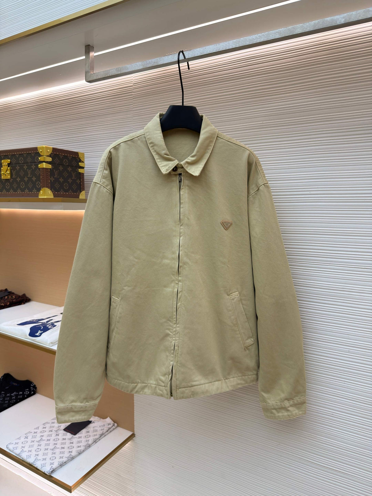 Triangle Logo Denim Jacket