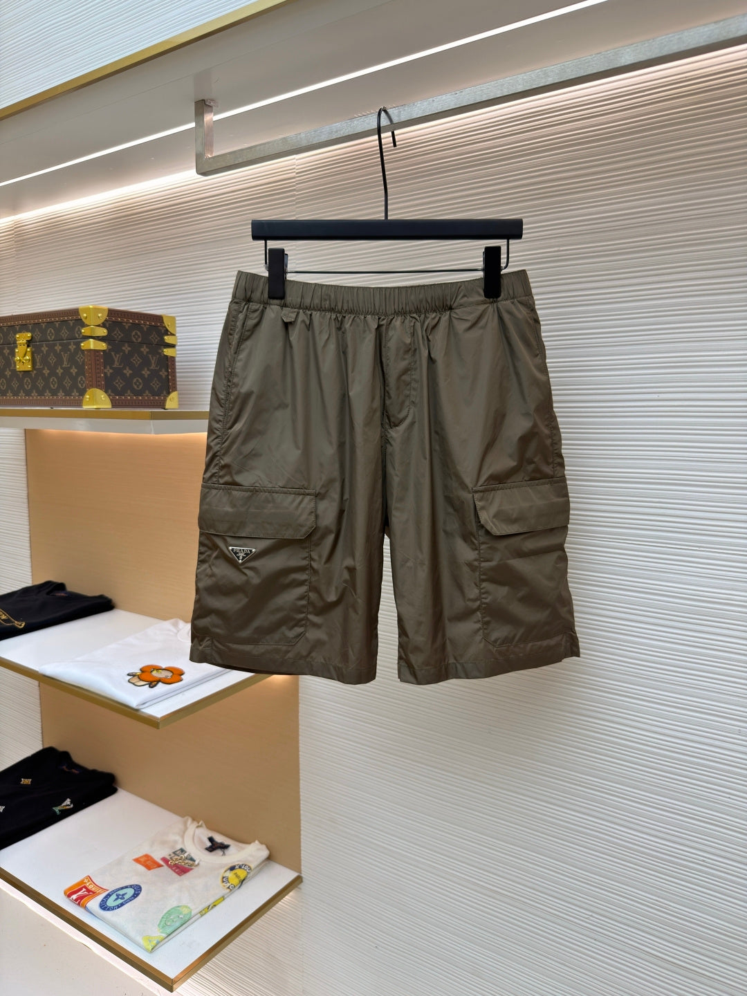 Triangle Logo Cargo Trousers