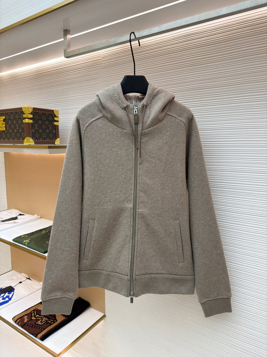 Oblique Cashmere Knit Cardigan