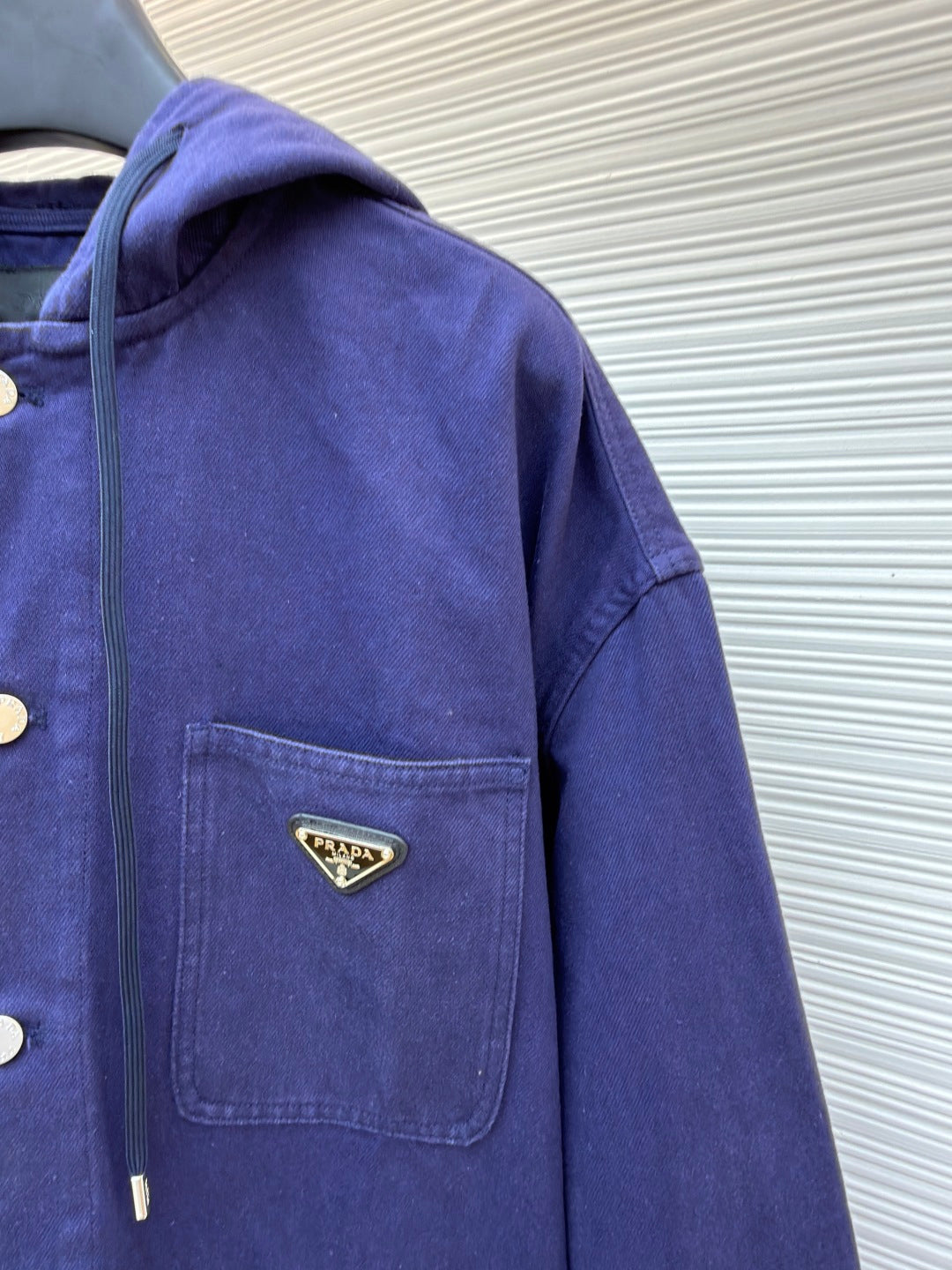 Triangle Logo Denim Jacket