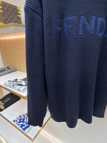 Logo Wool Crewneck Sweater