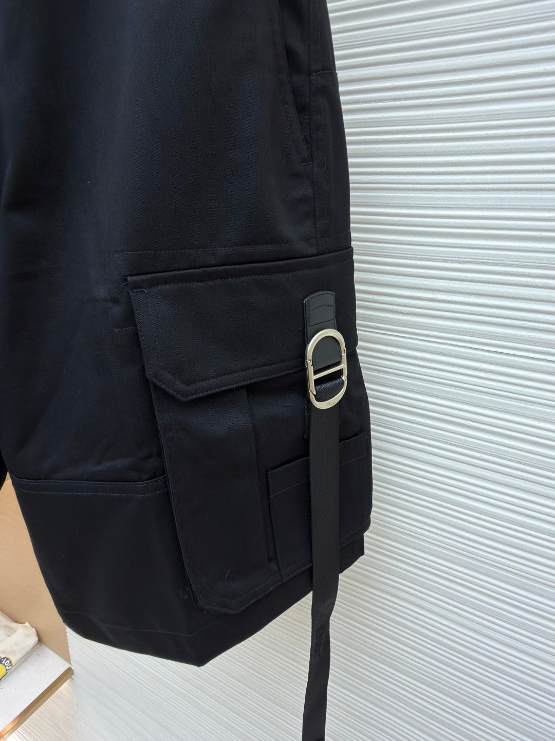Gabardine Cargo Shorts