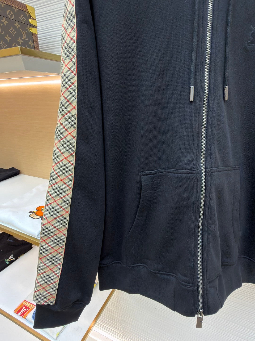Vintage Check Hoodie