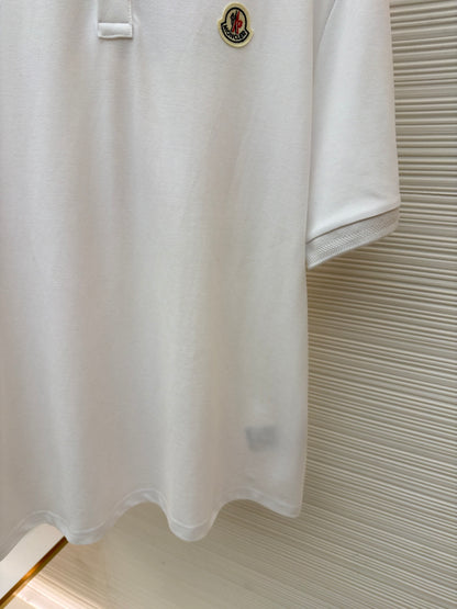 Logo Patch Polo Shirt