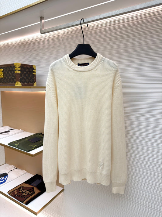 LV Logo Crewneck Sweater