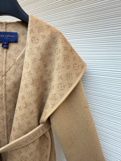 Wool Hooded Coat