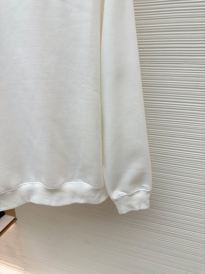 Embroidered Crewneck Sweatshirt