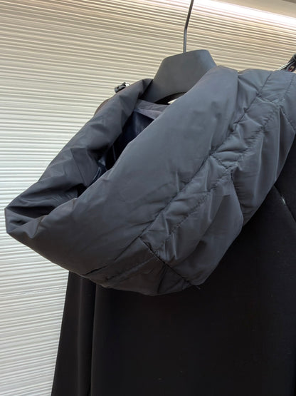 Logo Patch Down Jacket