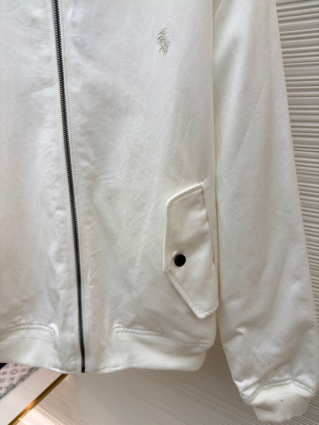 Embroidered Zip Jacket