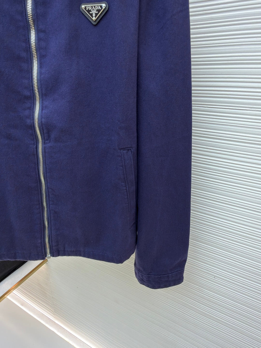 Triangle Logo Denim Jacket