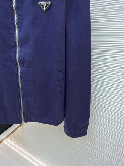 Triangle Logo Denim Jacket