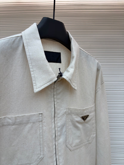 Triangle Logo Zip Jacket