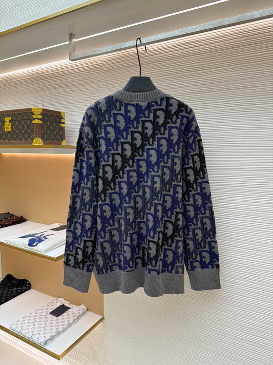 Oblique Crewneck Sweater