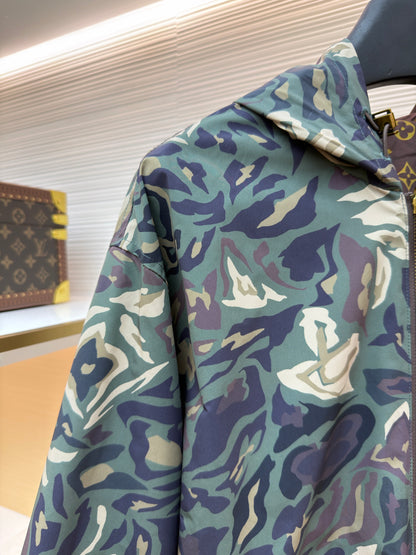 Graphic Hooded Jacket