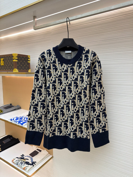 Oblique Crewneck Sweater