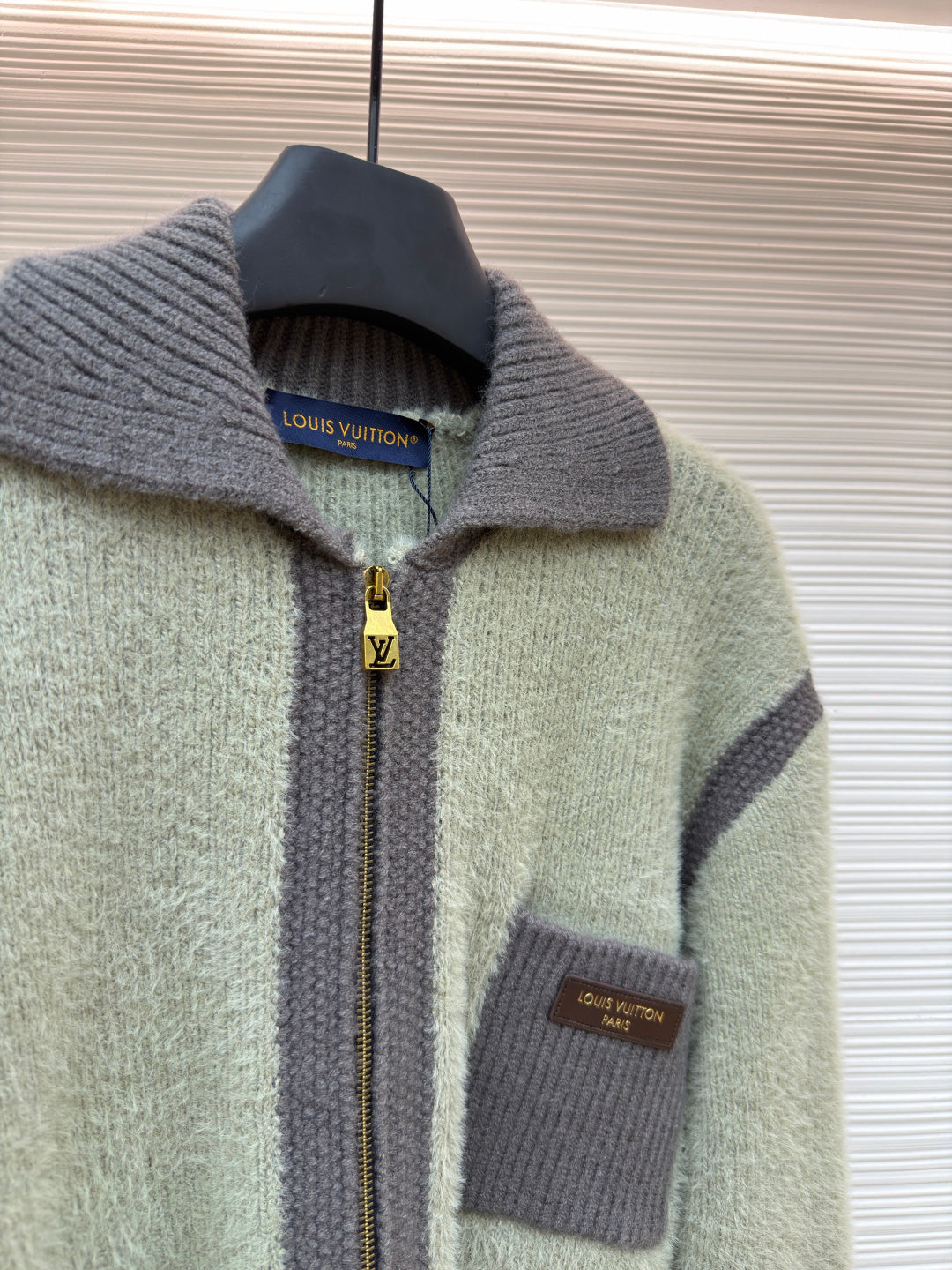 LV Logo Zip Jacket