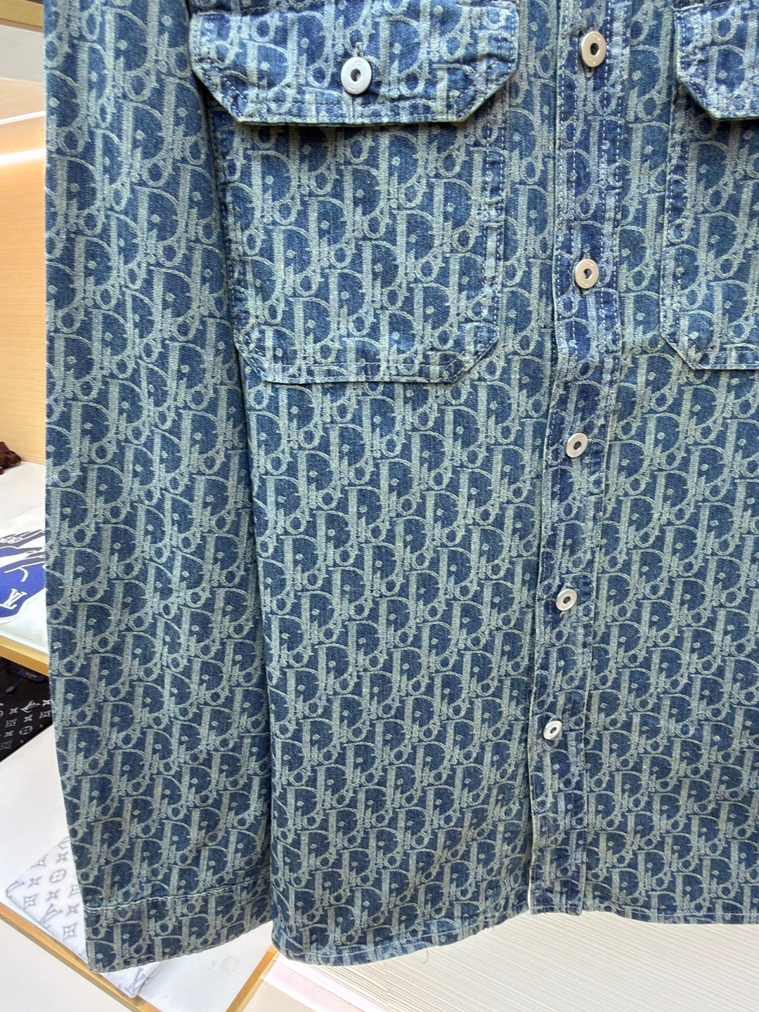 Oblique Denim Jacket