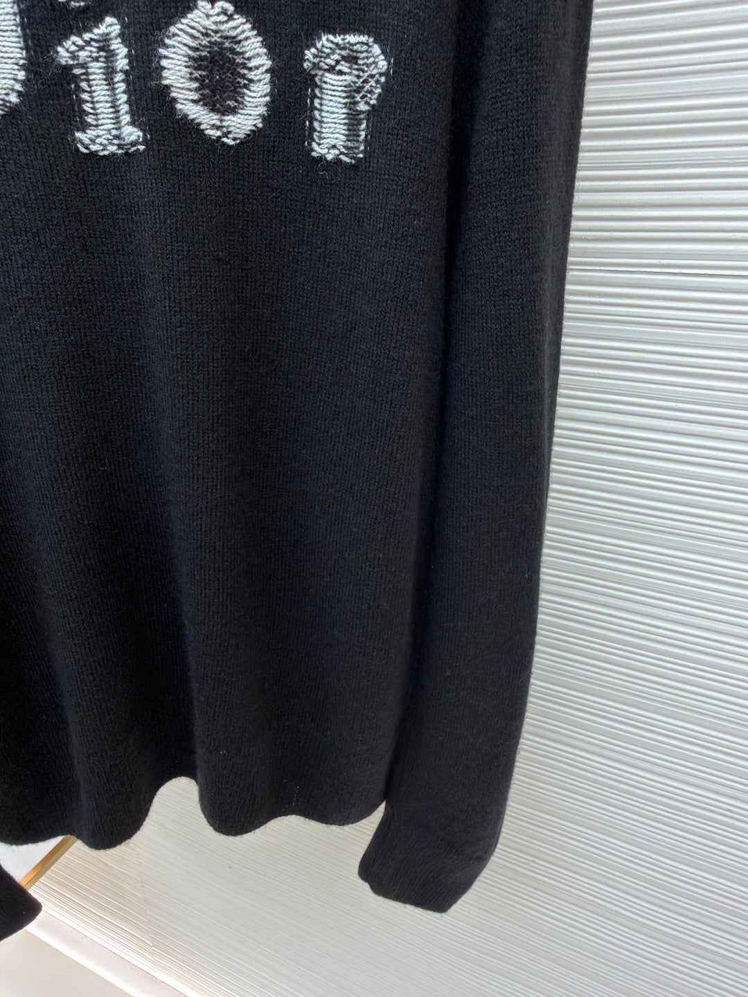 CD Logo Cashmere Crewneck Sweater