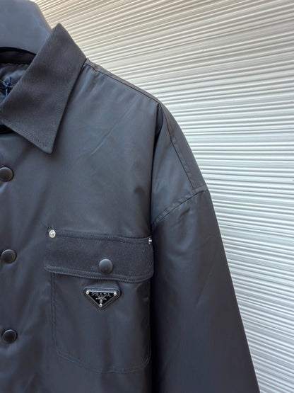 Triangle Logo Down Jacket