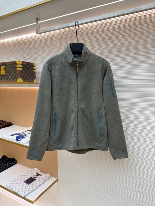 Embroidered Windbreaker Jacket