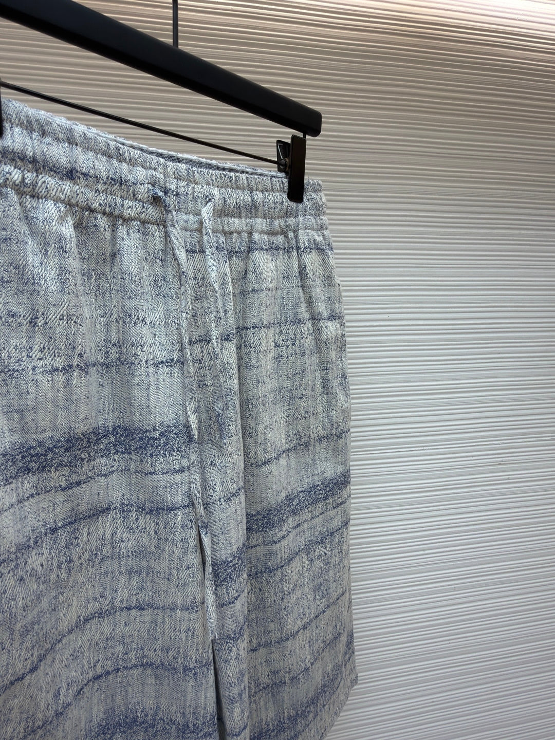 Embroidered Denim Shorts